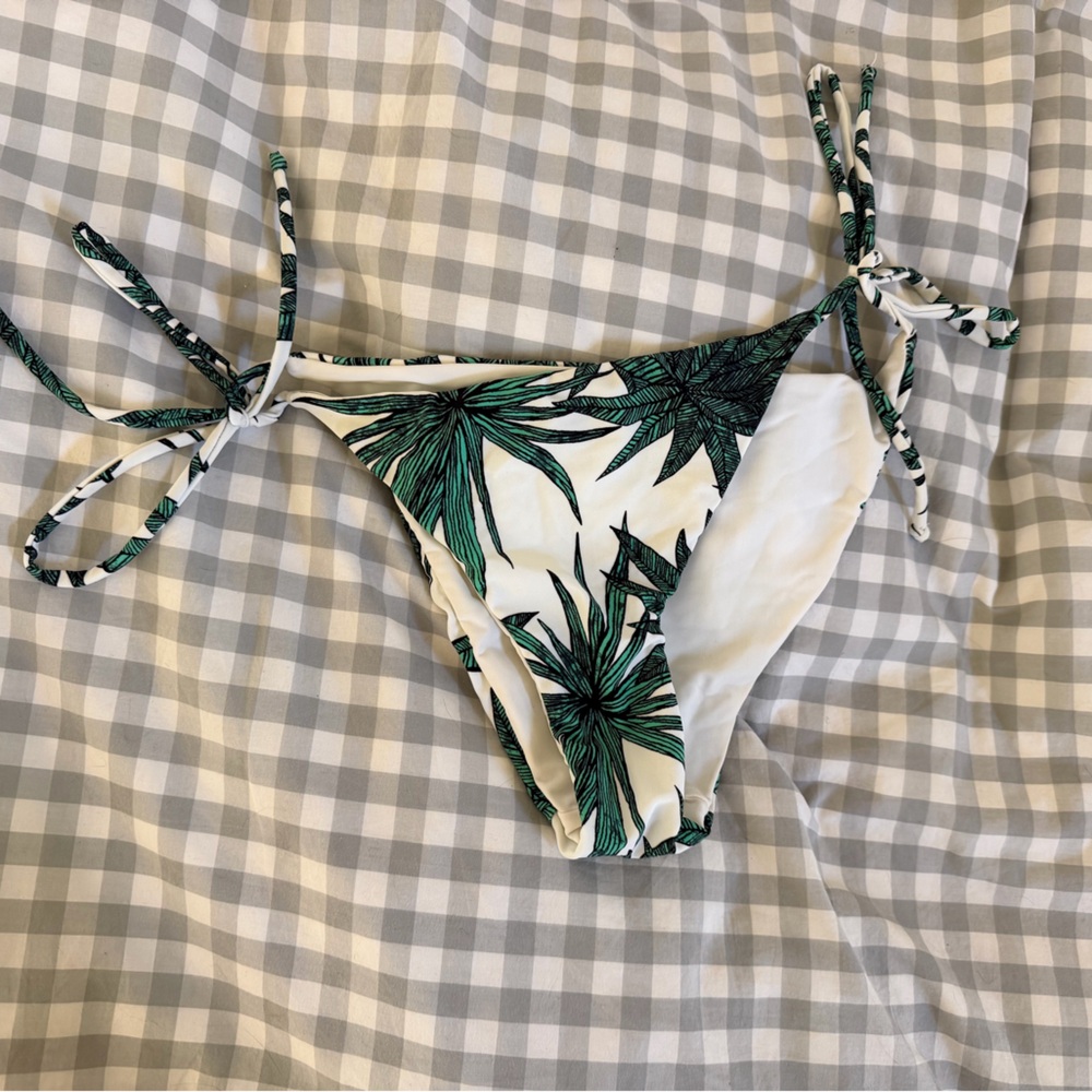 Tropical Print Bikini Bottom